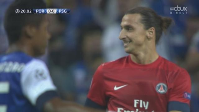 2e journée. Gr. A. Porto - Paris Saint-Germain. Ibrahimovic a illuminé - entre autres gestes - la rencontre avec cette "aile de pigeon"