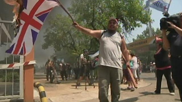 Séquences choisies - Manif anti-GB en Argentine