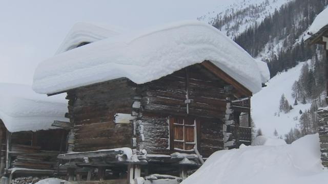 Séquences choisies - De la neige en quantité dans les Alpes