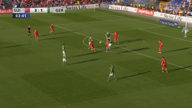 Match amical / Suisse-Allemagne (3-2) : Enorme erreur de Benaglio qui permet à l’Allemagne de revenir à 1 longueur de la Suisse au score