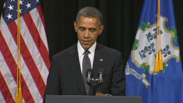 Le discours de barack Obama à Newtown