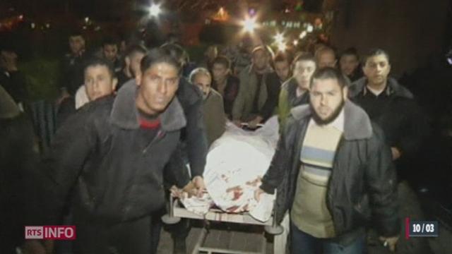 Des raids aériens israéliens ont tué quatorze activistes palestiniens dans la Bande de Gaza, dont le chef d'un groupe radical