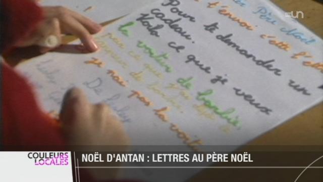 Les Noëls d'antan : des lettres au père Noël qui datent de 1983