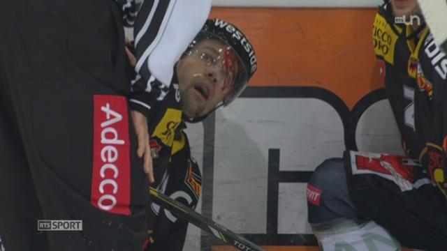 Hockey / Championnat de LNA (2e j.): le Fribourgeois Andreï Bykov écope d'une pénalité pour une charge à la tête sur Martin Plüss