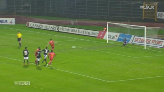 Football / Coupe de Suisse (16ème de finale): Lugano - Thoune 0-2