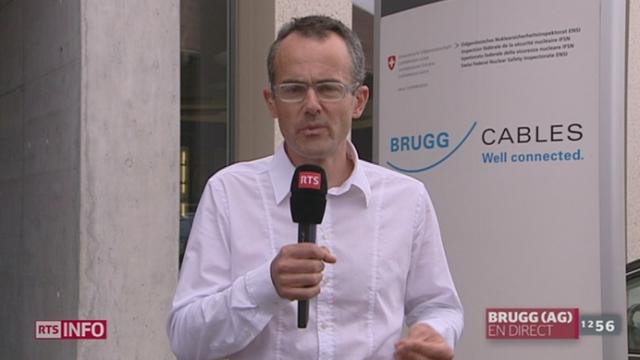 Sécurité nucléaire en Suisse: les précisions de Jean-Marc Heuberger à Brugg