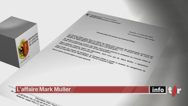 Affaire Müller / GE : le Conseil d'Etat fait part de sa réaction par le biais d'un communiqué