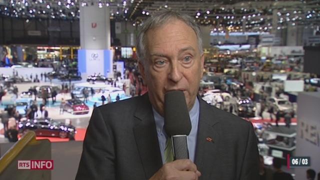 GE: le 82ème Salon de l'Auto ouvre ses portes au public jeudi: entretien avec André Hefti, directeur général du Salon international de l'automobile