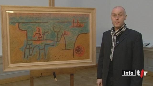 VD: une oeuvre de Paul Klee a été donnée au Musée cantonal des beaux-arts de Lausanne