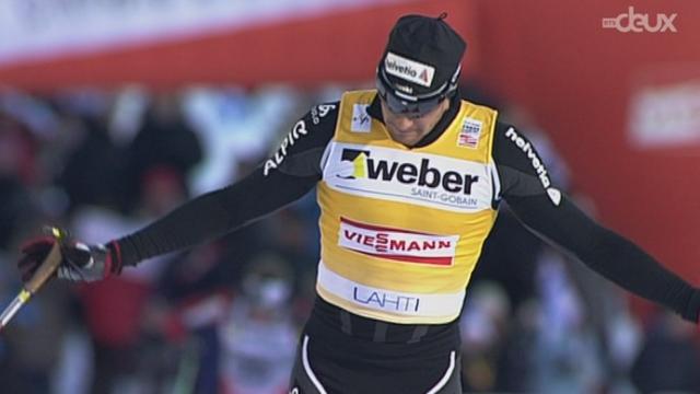 Ski de fond / Coupe du monde (Lahti) : Dario Cologna remporte de façon magistrale la double poursuite (ou skiathlon) sur 30 km
