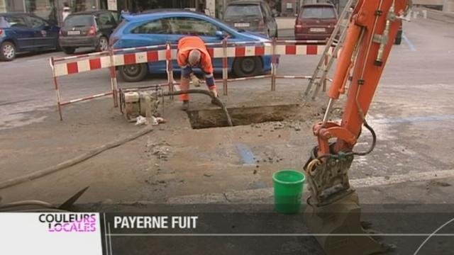 VD : à Payerne, le froid fait céder cinq conduites d'eau en moins d'une semaine