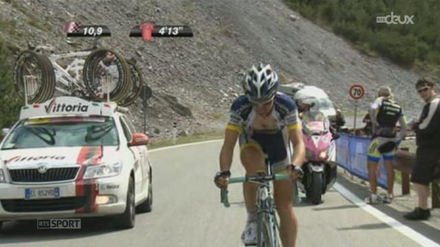 Cyclisme/ Tour d'Italie (20e étape): le Belge Thomas De Gendt s'est imposé en solitaire au sommet du Stelvio