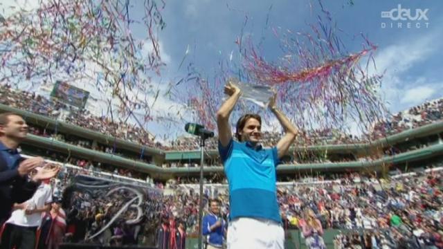 Finale. John Isner (USA) - Roger Federer (SUI) 6-7 (7/9) 3-6. La parole au vainqueur