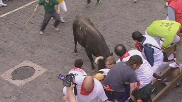 Séquences choisies - Sept bléssés à la San Fermin