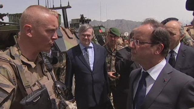 Séquences choisies - François Hollande en Afghanistan