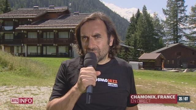 André Manoukian organise pour la troisième année le Cosmojazz festival à Chamonix, entretien