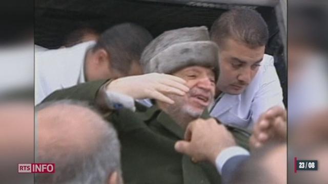Le corps de Yasser Arafat devrait être exhumé et analysé par une équipe des hôpitaux universitaires vaudois