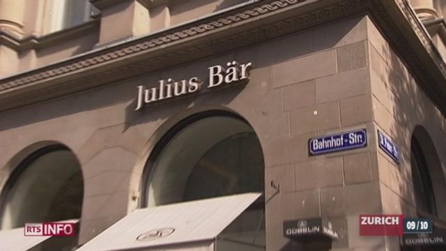 La banque zurichoise Julius Baer va supprimer près de 1000 emplois