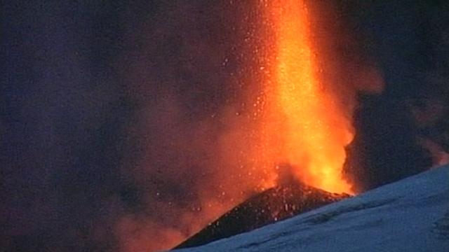 Séquences choisies - Le réveil hivernal de l'Etna