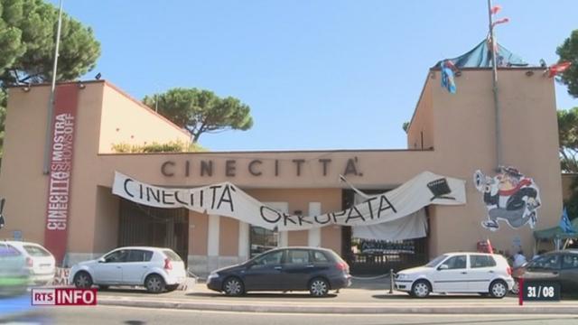 Les employés s'inquiètent de leur avenir dans les mythiques studios de Cinecittà à Rome