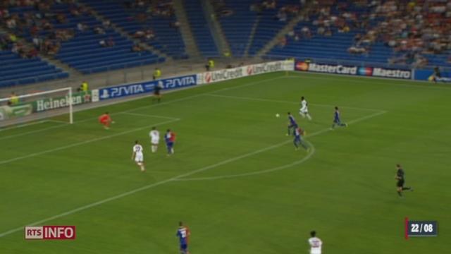 Football / Ligue des Champions: le FC Bâle s'est incliné (1-2) mercredi soir face aux Roumains de Cluj