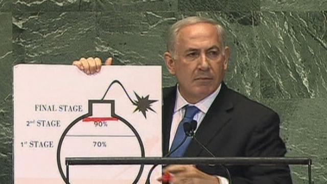 Benjamin Netanyahu fixe à l'Iran une "ligne rouge"