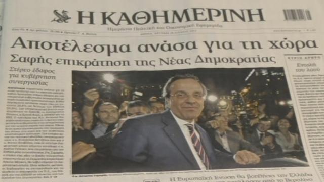 Séquences choisies - Lendemain d'élections en Grèce