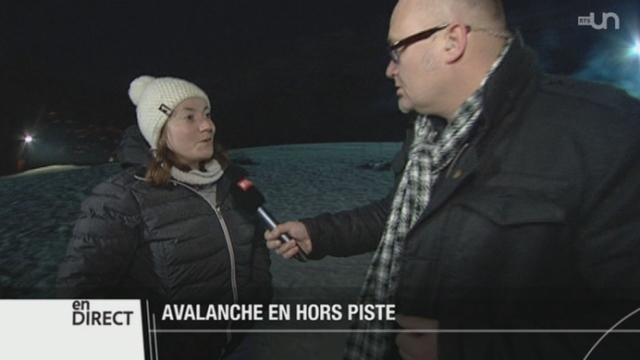 VD / Avalanche aux Diablerets : les précisions de Christophe Sierro