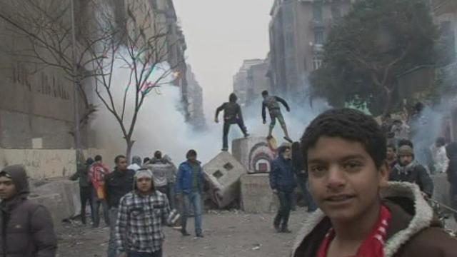 Séquences choisies - 5e jour de protestation en Egypte