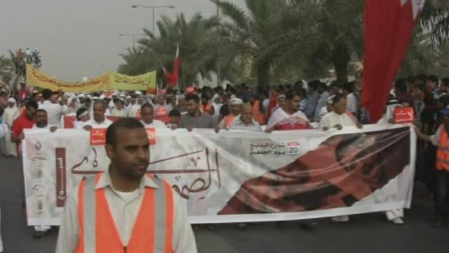 Séquences choisies - Manifestations à Bahrein