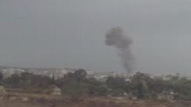 Vidéo amateur des explosions de Deraa, en Syrie