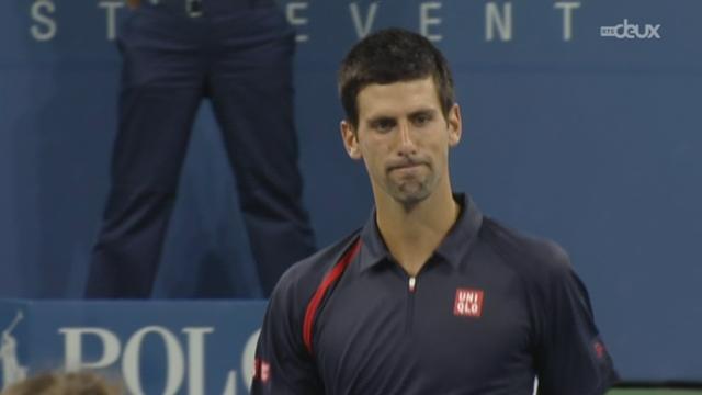 1er tour: Novak Djokovic (SRB) - Paolo Lorenzi (ITA) 6-1 6-0 6-1 en 73 minutes