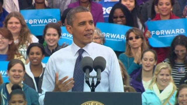 Barack Obama accuse son rival de "Romnésie"