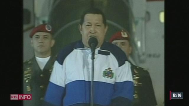 Le président du Vénézuela Hugo Chavez est de retour au pays après un séjour à Cuba pour soigner son cancer