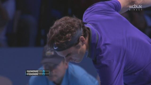 Finale Djokovic - Federer (2-3): le match s’equilibre après le cavalier seul de Federer sur les trois premiers jeux.