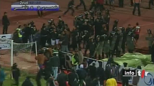 Egypte: au moins 74 personnes ont trouvé la mort mercredi soir à l'issue d'un match de football qui a mal tourné à Port-Saïd