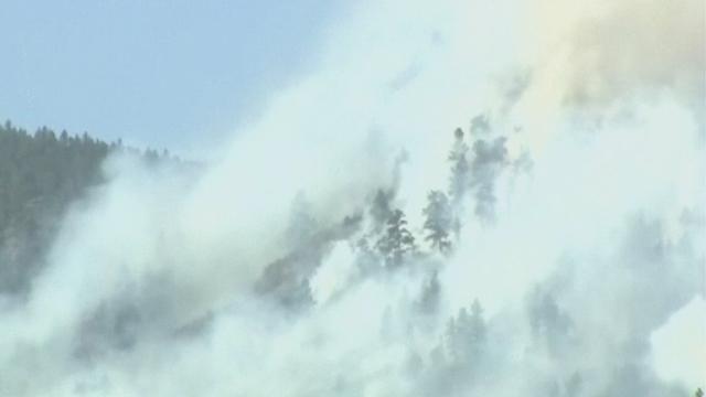 Enormes feux de forêts aux Etats-Unis