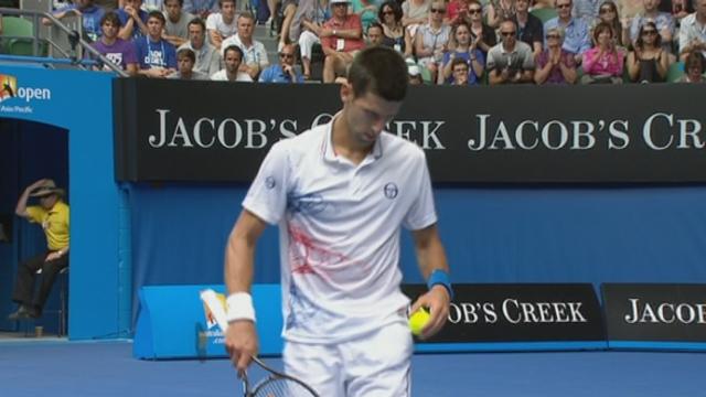 Tennis / Open d'Australie (3e toulr): Novak Djokovic (CRO) - Nicolas Mahut (FRA). Le no 1 mondial continue quasi sur le même rythme (6-0, 6-1)!