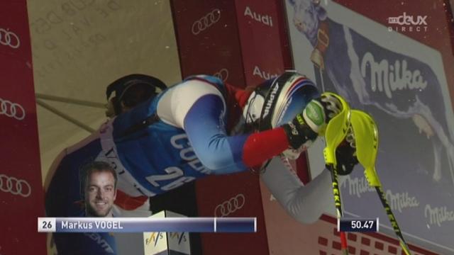 Slalom - 2ème Manche - Markus Vogel ne joue pas encore dans la cour des tout grands (18ème)