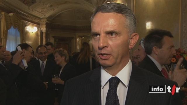 BE: Didier Burkhalter présente les grandes lignes de la future politique étrangère suisse