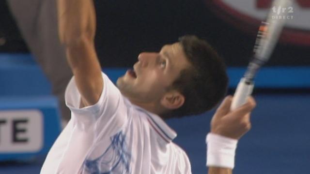 Tennis / Open d’Australie (1/4 de finale) : Le 1er set dure une heure et c’est 6-4 pour Djokovic !