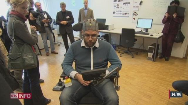 EPFL: un patient a pu commander un robot par la seule force de la pensée