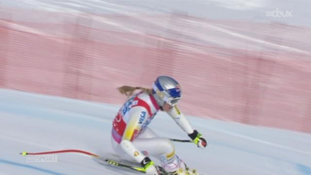 Ski alpin / Super G de St-Moritz: Linsey Vonn souffle la course à sa rivale Tina Maze