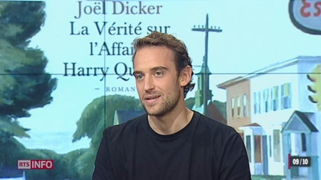 L'invité culturel: le phénomène littéraire de la rentrée, Joël Dicker, un genevois de 27 ans nominé pour le prix Goncourt