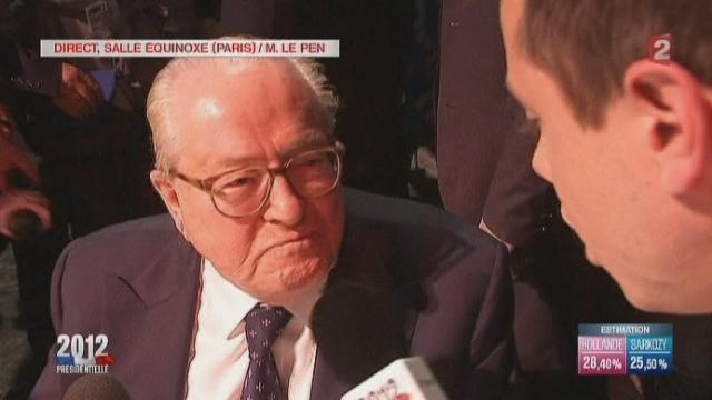 Séquences choisies - Jean-Marie Le Pen réagit