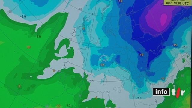 Au centre régional de Météo Suisse, les métérologues romands se préparent à l'arrivée d'une vague de froid sibérien