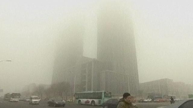 Séquences choisies - Pollution et brouillard en Chine