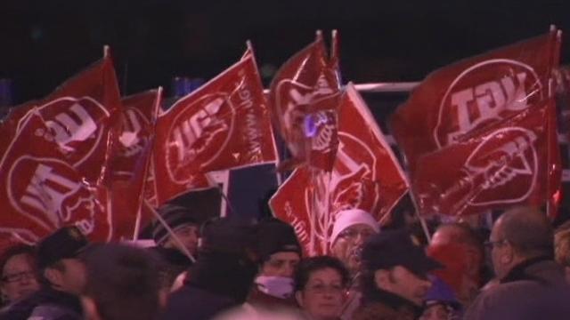 Séquences choisies - Grève générale en Espagne