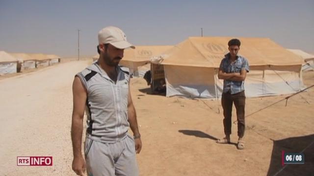 Syrie: tout comme le Premier ministre, de nombreux civils ont trouvé refuge dans le nord de la Jordanie