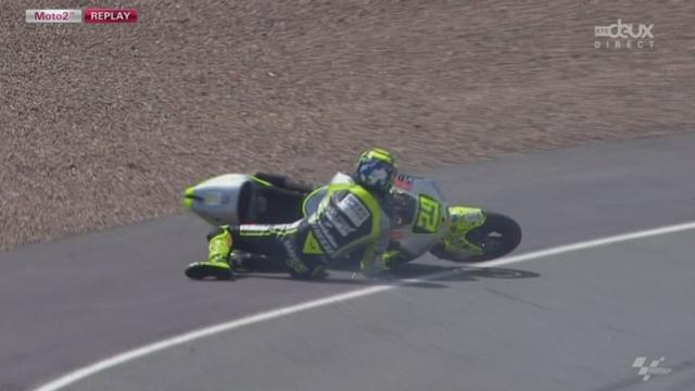 Moto2: chute de Iannone à 19 tours de la fin